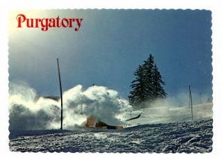 Purgatory Colorado Postcard Resort Snow Ski San Juan Mountains What Goes Up