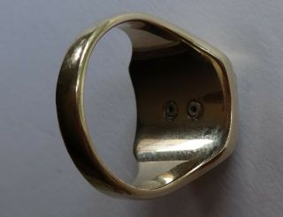 Vintage Sigma Chi 10K Gold Fraternity Ring 14gm Piece Solid Heavy 5