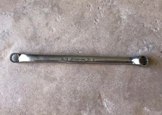 Snap - On Tools Usa 3/8 " 7/16 " 10° Offset Double Box End Wrench Xb1214a