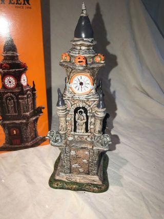 Department 56 Halloween Series Halloween Clock Tower 2