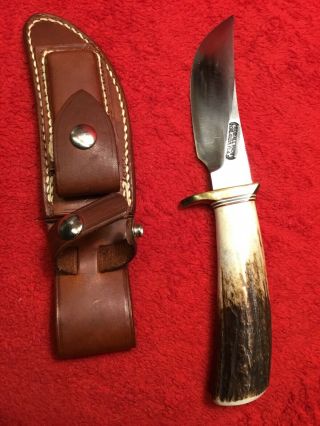 Vintage Randall 20 Stag Handle Knife 70’s,  Early80’s