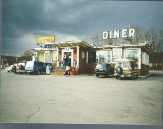 1993 Luckys Fireside Diner Rt 46 Ledgewood Jersey Postcard