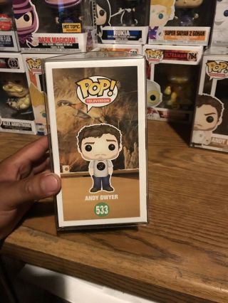 Andy Dwyer Funko Pop Fugitive Toys Limited 500 5