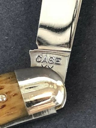 Case XX 6380 Big Whittler knife,  1940 - 1964,  Rogers Jig Green Bone 4