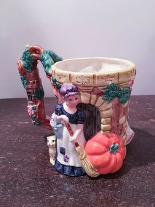 Fitz And Floyd “cinderella” Ceramic Mug 1995 Retired