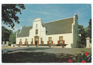 South Africa - Groote Constantia,  Cape Town 1968 Postcard
