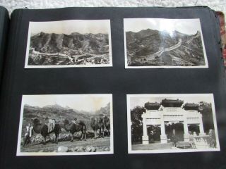 1930 ' s PHOTO ALBUM of CHINA AND PACIFIC RIM COUNTRIES - Approx 400 photos 11