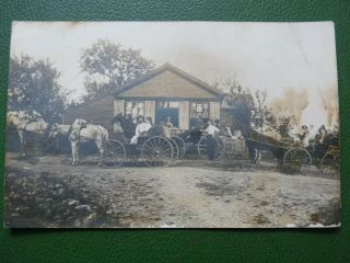 Coffee County,  Belmont Tn.  Dpo 1910 Rppc Country Store Scarce