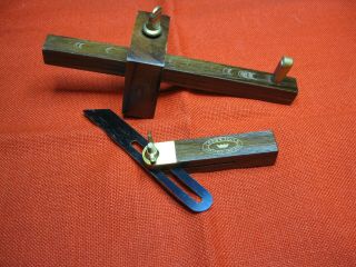Crown Tools Pioneer Mini Cutting Gauge & Mini Bevel From Sheffield England