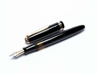 1950s Faber Castell Osmia 884 Celluloid Large 14k Ef Flexible Nib Fountain Pen