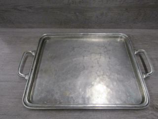 Vintage Cosi Tabellini Pewter Serving Tray With Handles