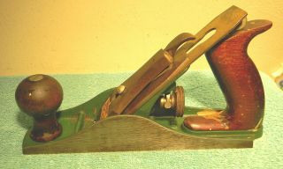 Vtg.  Sargent (hercules) Smoothing Plane - Green & Gold - No.  1409 - Complete - Us Pm