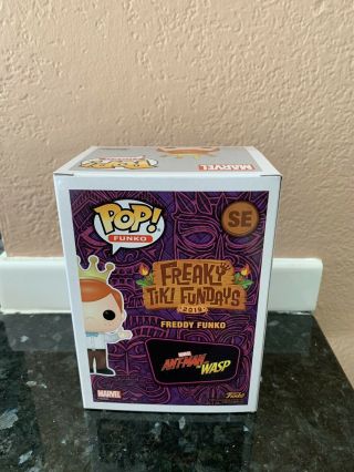 Funko Fundays 2019 Freddy Funko ANT - MAN Pop Figure SDCC Comic - Con Marvel Comics 3