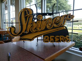Shiner bock beer sign 4