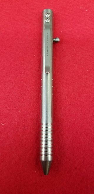Fellhoelter Tibolt Deluxe Pen Stonewashed/tumbled With Tube