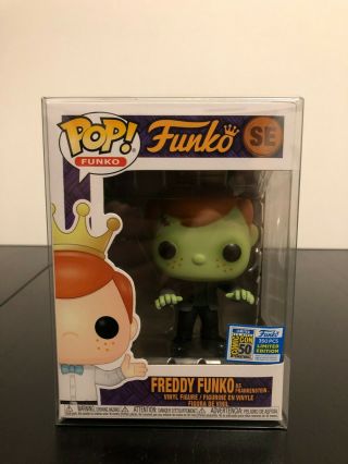 Sdcc 2019 Freaky Tiki Funko Fundays Pop Freddy Funko As Frankenstein Le 350