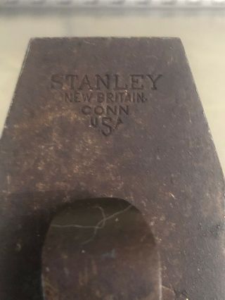 ANTIQUE RARE EARLY STANLEY NO.  2 HAND PLANE 4