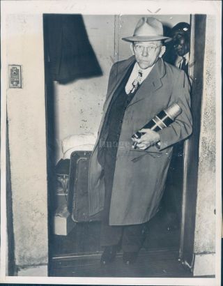 1947 Photo Senator Theodore G Bilbo Ms Man Political Leave Capital Dc Elect 6x8