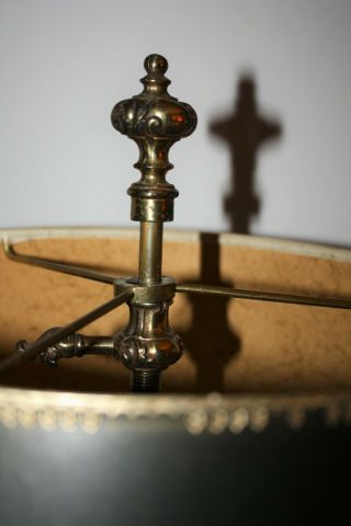 Vintage Stiffel Brass Bouillotte 3 Candle Desk Table Lamp 30 