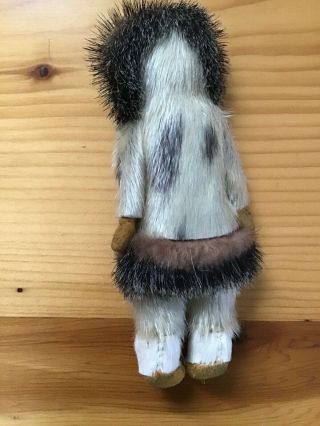 7” Antler Bone Doll Inuit Eskimo 5