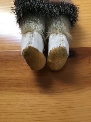7” Antler Bone Doll Inuit Eskimo 8