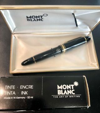 Montblanc Meisterstuck 149 Fountain Pen With 14k Gold Nib