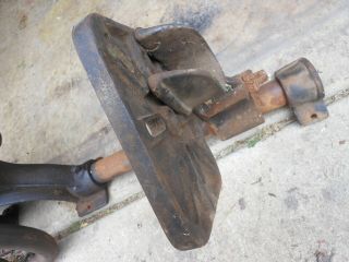 Vintage Acme post drill press antique blacksmith tool = BIG 4