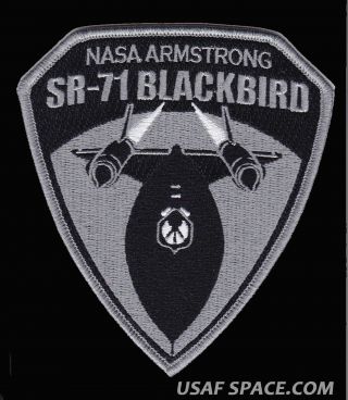 - Nasa Armstrong Sr - 71 Blackbird Usaf Nasa Dryden Space Patch