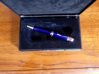 MONTBLANC Writers Edition 2003 Jules Verne Fountain Pen M size nib 2