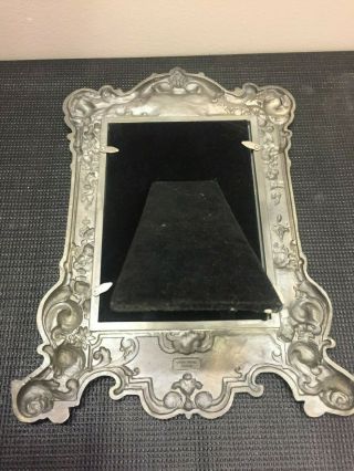 Kirk Stieff Pewter Frame Measures Approx.  9 x 12 