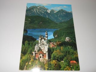 Postcard - Germany - Unposted - Neuschwanstein Castle - Hohenschwangau Schwangau