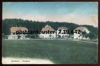 642 - Switzerland Zollikofen 1913 Sheep Farm