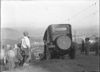 Boys & Rickenbacker Auto - 4 Wheel Brakes Nob Hill,  San Francisco 1923 Negative