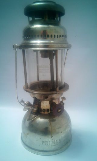 Vintage Primus N°1550/500cp Abba Hjorth & Co.  Sweden Kerosene Lantern Rare¡¡¡