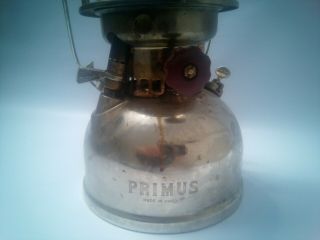 Vintage PRIMUS N°1550/500cp ABBA HJORTH & Co.  SWEDEN Kerosene Lantern RARE¡¡¡ 5