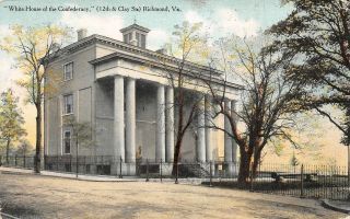 C21 - 2127,  White House Of Confederacy Richmond Va, .