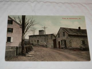 Gabelsville Pa - 1907 - 1915 Era Postcard - Berks County