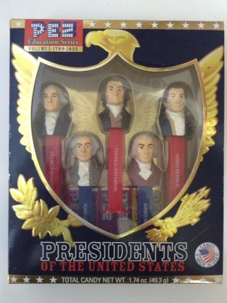 Pez Presidents Of The United States Volume 1