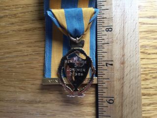 14k gold Daughters of the American Colonists medal medallion ribbon 5
