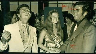 3 VINTAGE 1972 PRESS PHOTO OF MISS NUDE WORLD CONTEST JOCELYNE LEPINE 3