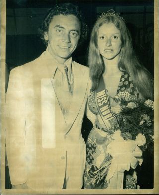 3 VINTAGE 1972 PRESS PHOTO OF MISS NUDE WORLD CONTEST JOCELYNE LEPINE 5