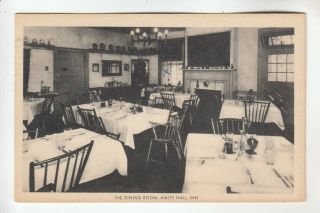 The Dining Room Amity Hall Inn Duncannon Pa