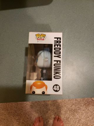 Freddy funko as the night king sdcc 2016 limited to 400.  Small crease on back 2