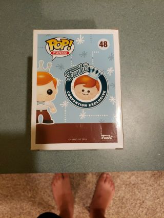 Freddy funko as the night king sdcc 2016 limited to 400.  Small crease on back 3