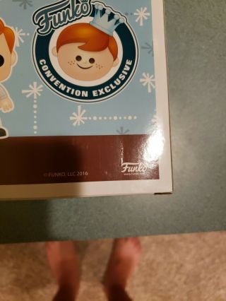 Freddy funko as the night king sdcc 2016 limited to 400.  Small crease on back 4