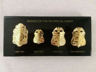 Badges Of The Fib Special Agent 1908 - Present Ref203