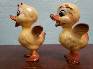 Kreiss Vintage Anthropomorphic Duckling Salt and Pepper Shakers - Japan Ducks 2