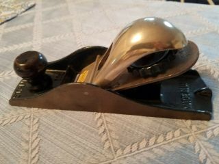 Vintage Stanley Sweetheart No.  110 Block Plane Made in USA Gently 3