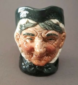 Vintage 40 - 50s Royal Doulton Toby Character Mug Jug Granny " A " Mark 3 - 3/8 " D6384