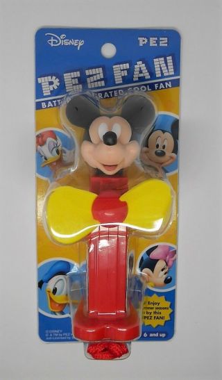 Pez Fan Disney Mickey Mouse 2005 Japanese